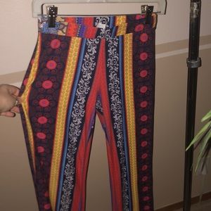 Colorful and comfy flared pants